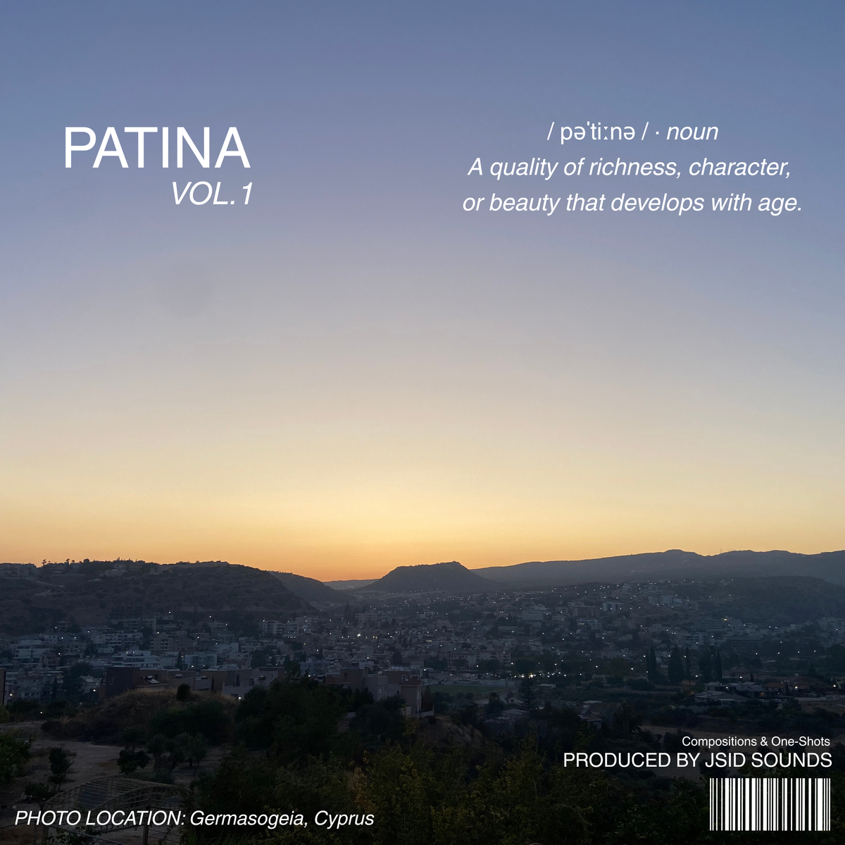 (NEW) PATINA Vol. 1- Soulful Compositions & One-Shots